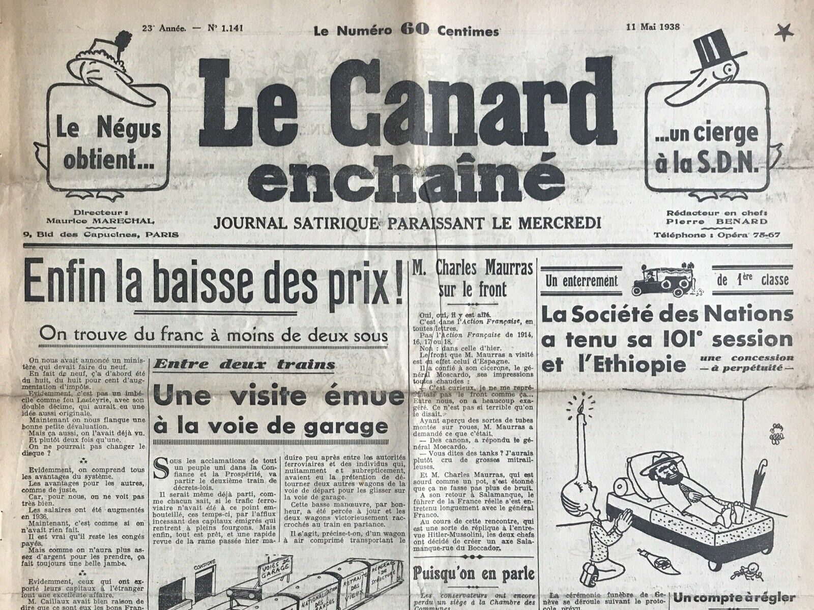 Couac ! | Acheter un Canard | Vente d'Anciens Journaux du Canard Enchaîné. Des Journaux Satiriques de Collection, Historiques & Authentiques de 1916 à 2004 ! | 1141 e1708168709275