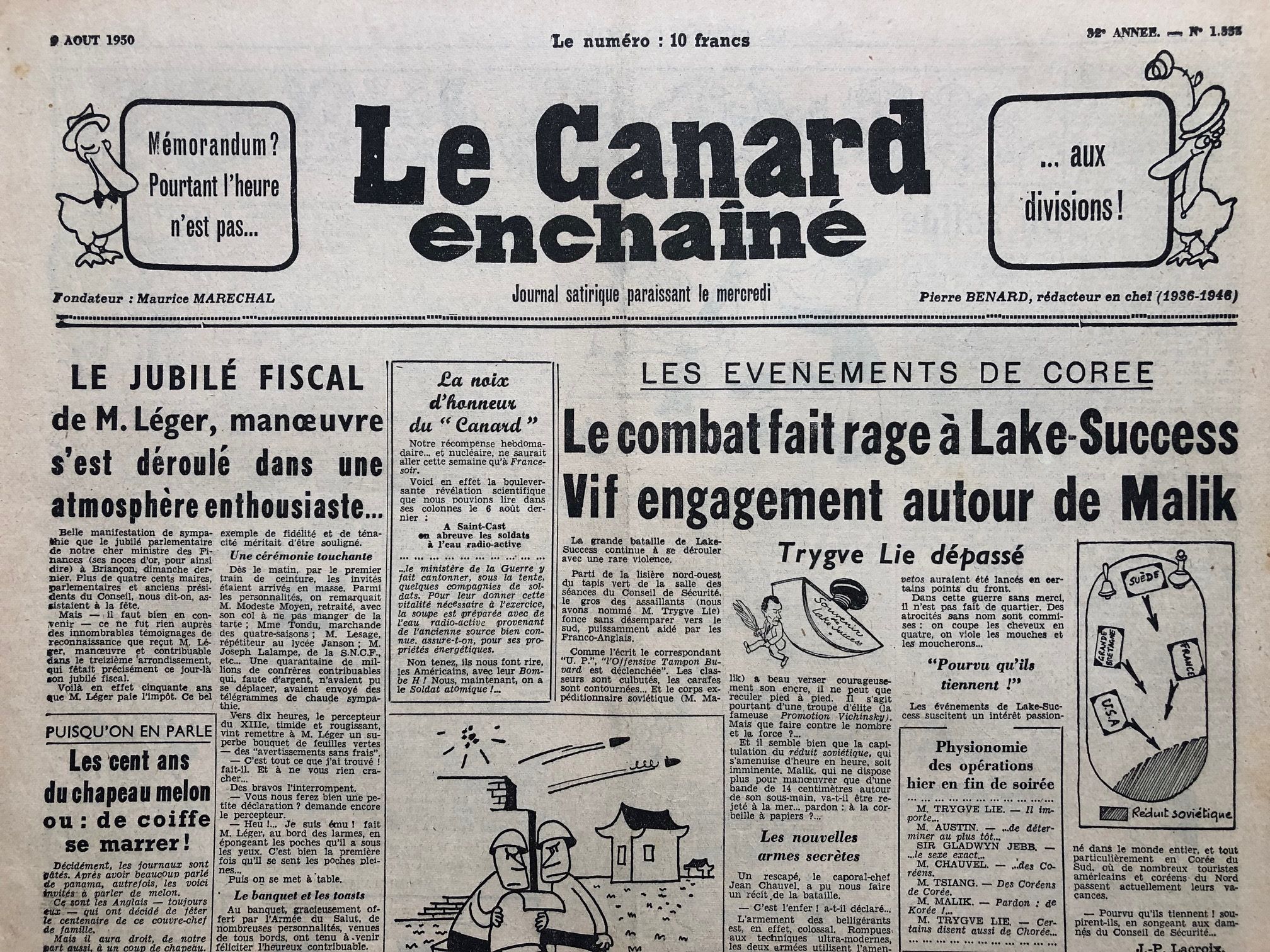 Couac ! | Acheter un Canard | Vente d'Anciens Journaux du Canard Enchaîné. Des Journaux Satiriques de Collection, Historiques & Authentiques de 1916 à 2004 ! | 1555 1