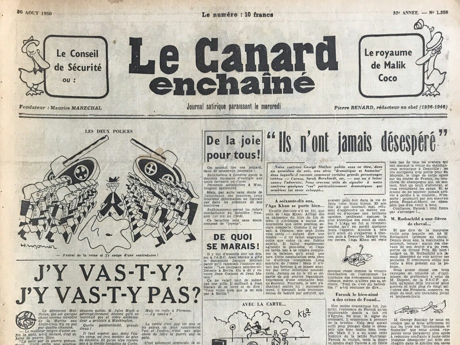 Couac ! | Acheter un Canard | Vente d'Anciens Journaux du Canard Enchaîné. Des Journaux Satiriques de Collection, Historiques & Authentiques de 1916 à 2004 ! | 1558 e1726157476947