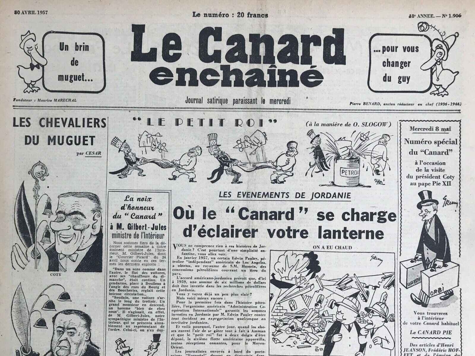 Couac ! | Acheter un Canard | Vente d'Anciens Journaux du Canard Enchaîné. Des Journaux Satiriques de Collection, Historiques & Authentiques de 1916 à 2004 ! | 1906 e1723446020223