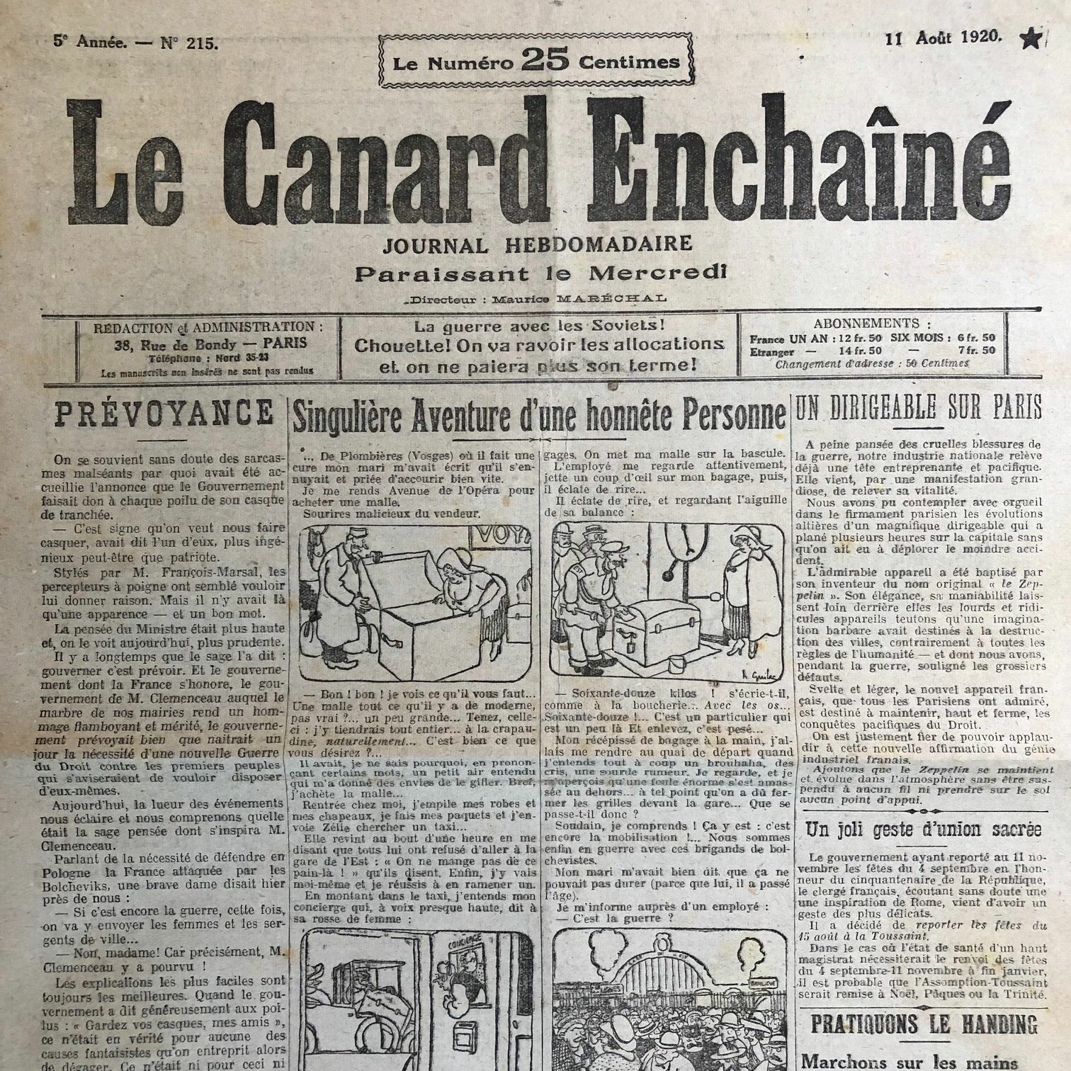 Couac ! | Acheter un Canard | Vente d'Anciens Journaux du Canard Enchaîné. Des Journaux Satiriques de Collection, Historiques & Authentiques de 1916 à 2004 ! | 215 1 rotated