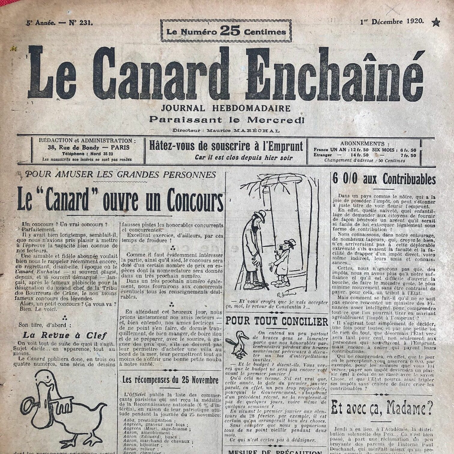 Couac ! | Acheter un Canard | Vente d'Anciens Journaux du Canard Enchaîné. Des Journaux Satiriques de Collection, Historiques & Authentiques de 1916 à 2004 ! | 231 1 rotated