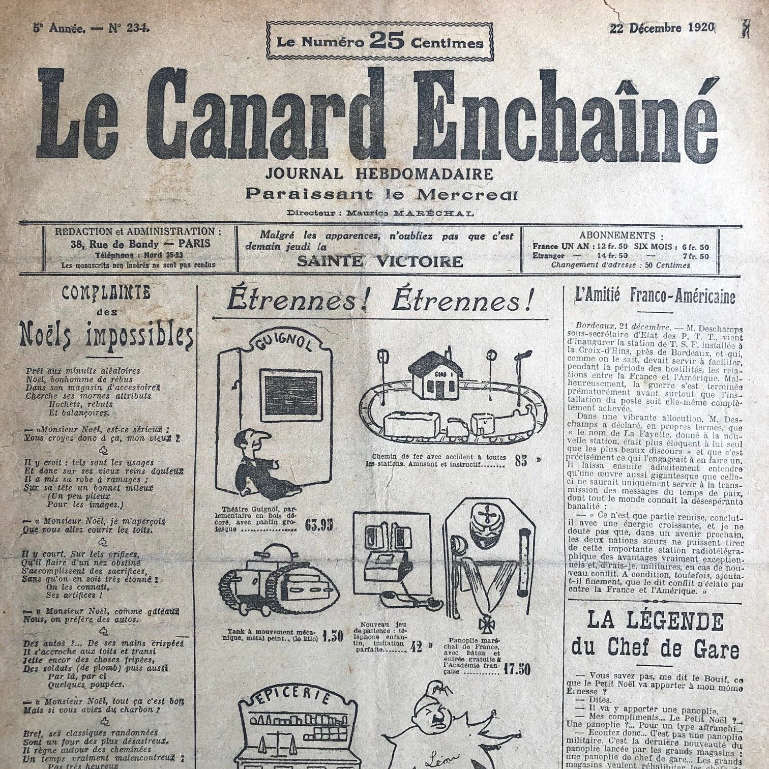 Couac ! | Acheter un Canard | Vente d'Anciens Journaux du Canard Enchaîné. Des Journaux Satiriques de Collection, Historiques & Authentiques de 1916 à 2004 ! | 234 rotated