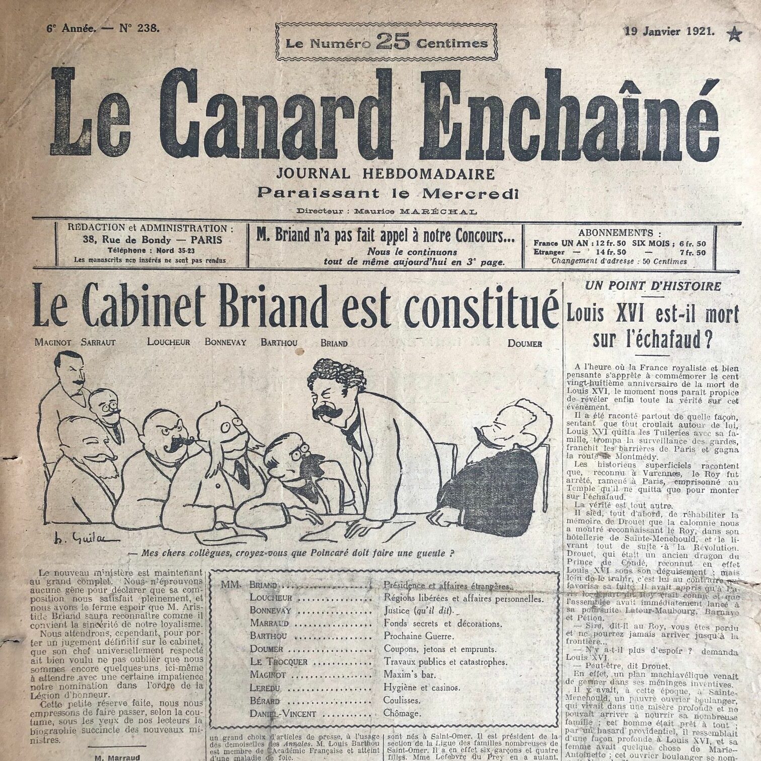 Couac ! | Acheter un Canard | Vente d'Anciens Journaux du Canard Enchaîné. Des Journaux Satiriques de Collection, Historiques & Authentiques de 1916 à 2004 ! | 238 1 rotated