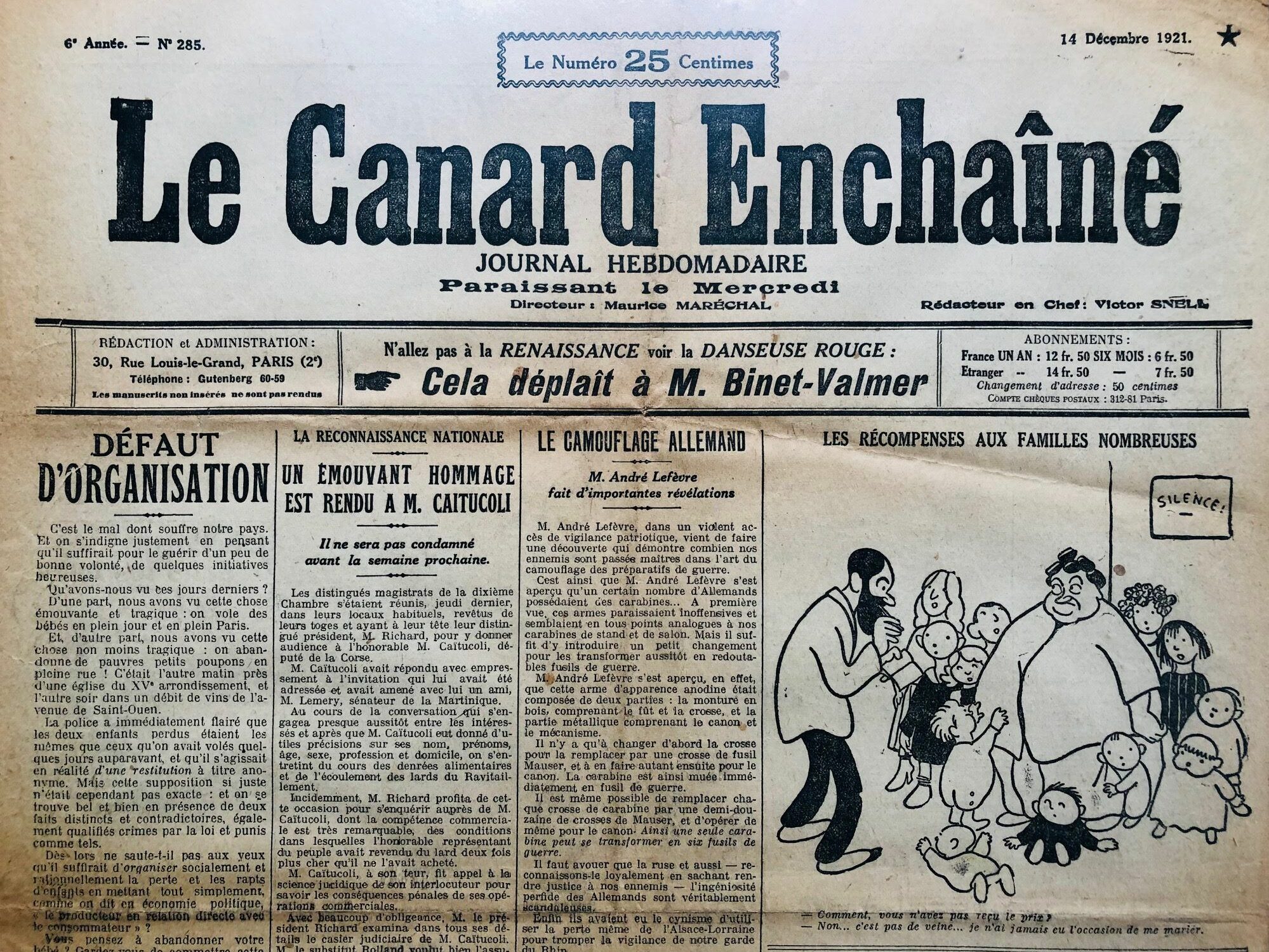 Couac ! | Acheter un Canard | Vente d'Anciens Journaux du Canard Enchaîné. Des Journaux Satiriques de Collection, Historiques & Authentiques de 1916 à 2004 ! | 285 e1715536572429