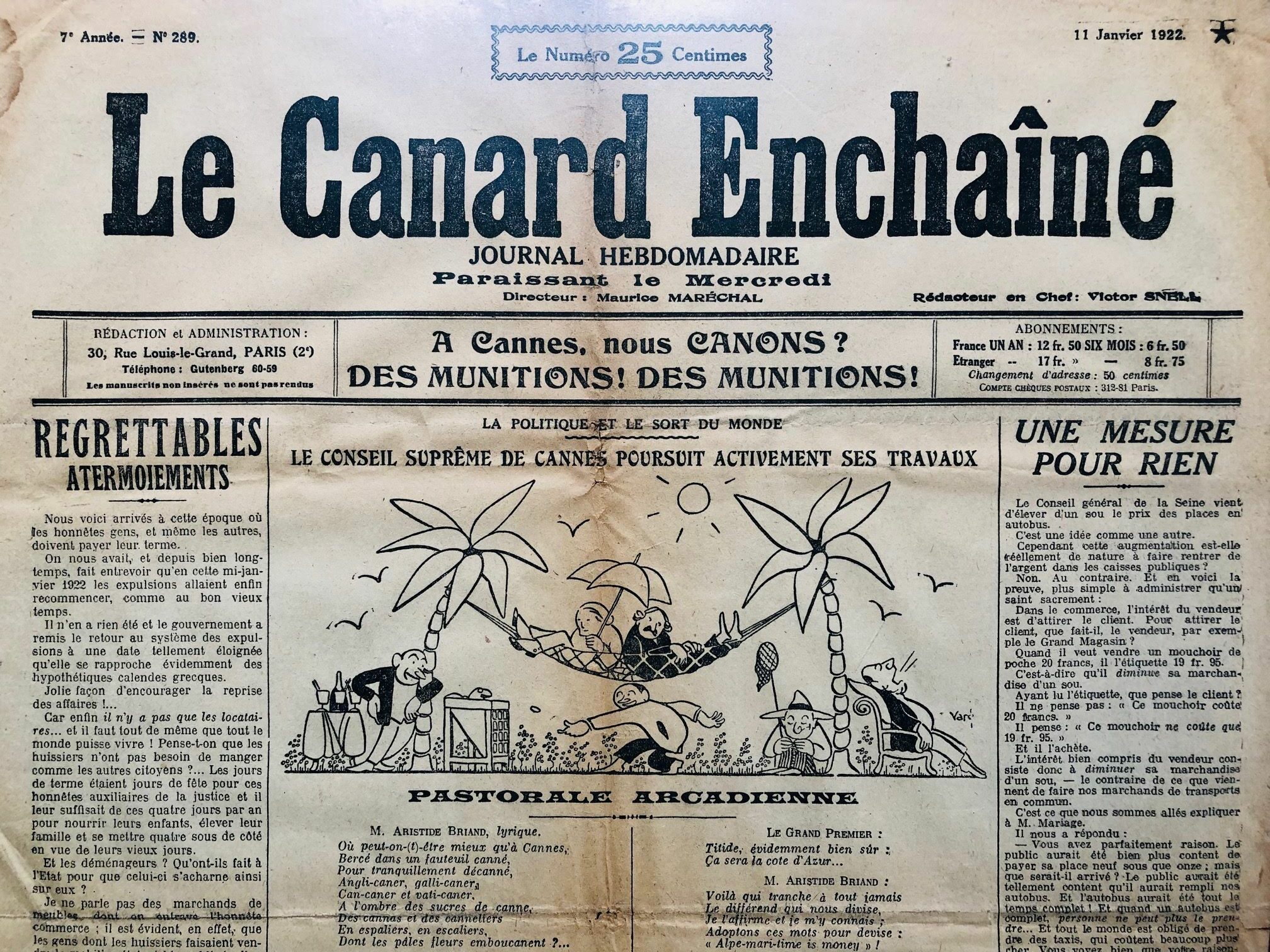 Couac ! | Acheter un Canard | Vente d'Anciens Journaux du Canard Enchaîné. Des Journaux Satiriques de Collection, Historiques & Authentiques de 1916 à 2004 ! | 289 rotated