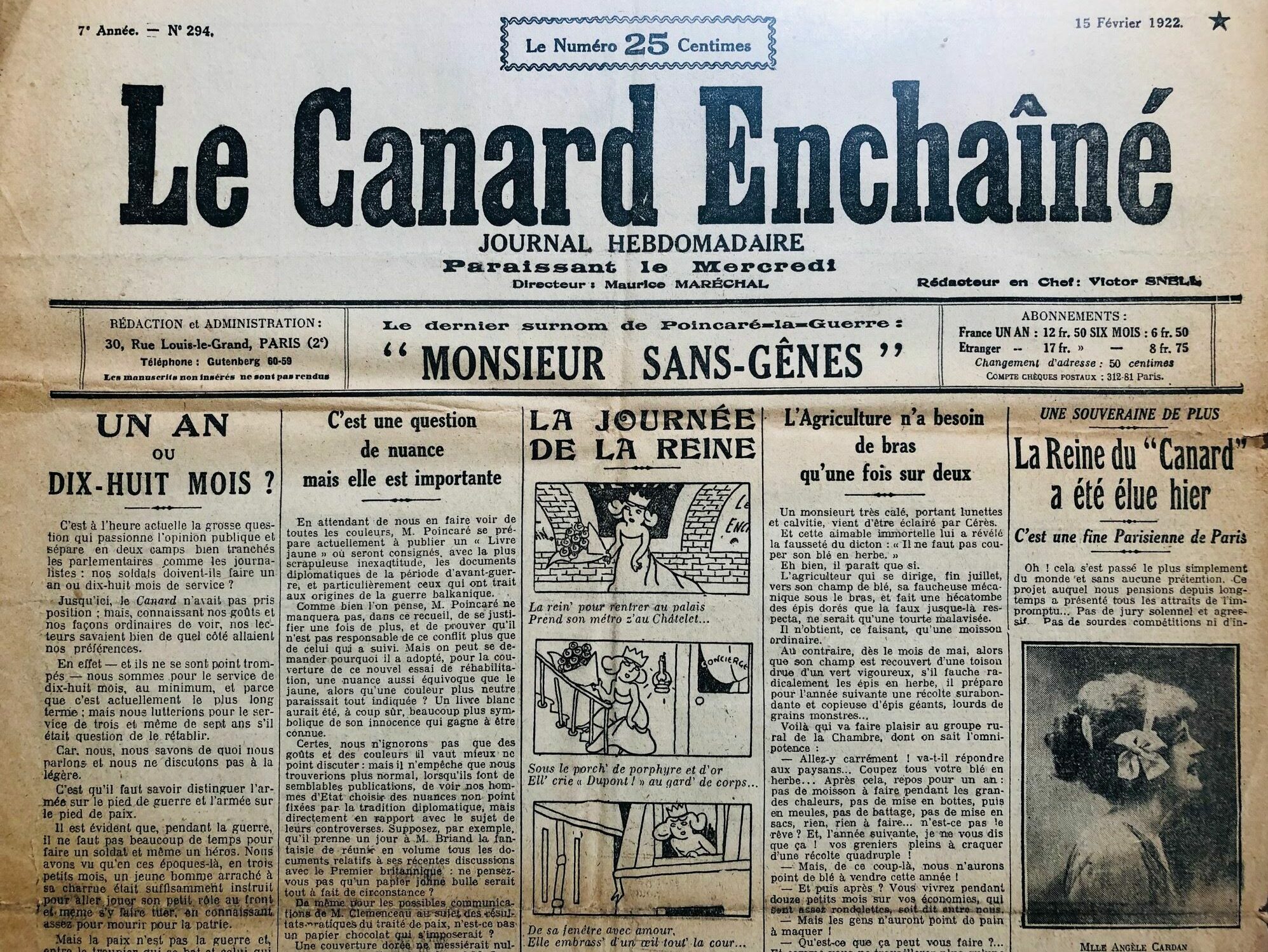 Couac ! | Acheter un Canard | Vente d'Anciens Journaux du Canard Enchaîné. Des Journaux Satiriques de Collection, Historiques & Authentiques de 1916 à 2004 ! | 294 rotated e1708452074376