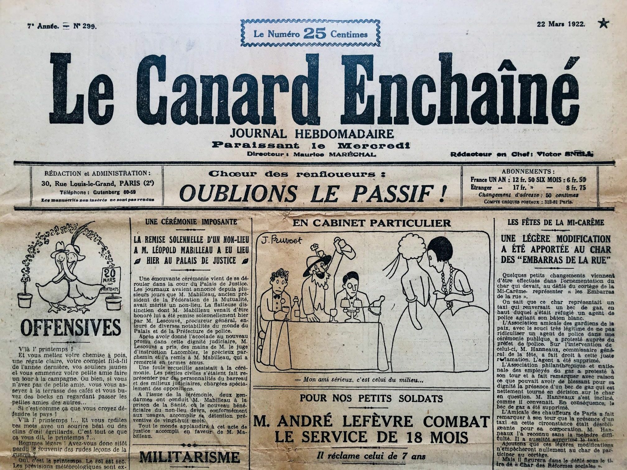 Couac ! | Acheter un Canard | Vente d'Anciens Journaux du Canard Enchaîné. Des Journaux Satiriques de Collection, Historiques & Authentiques de 1916 à 2004 ! | 299 rotated