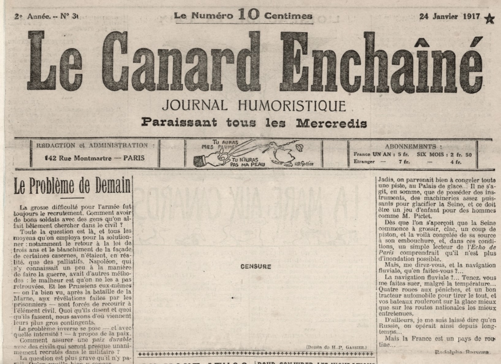 Couac ! | Acheter un Canard | Vente d'Anciens Journaux du Canard Enchaîné. Des Journaux Satiriques de Collection, Historiques & Authentiques de 1916 à 2004 ! | 30 4