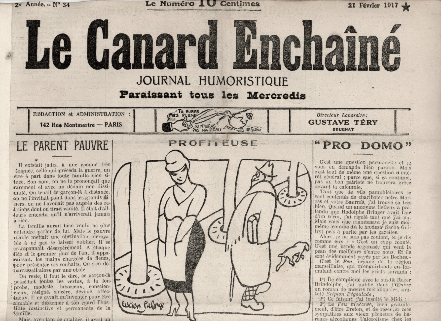 Couac ! | Acheter un Canard | Vente d'Anciens Journaux du Canard Enchaîné. Des Journaux Satiriques de Collection, Historiques & Authentiques de 1916 à 2004 ! | 34 4