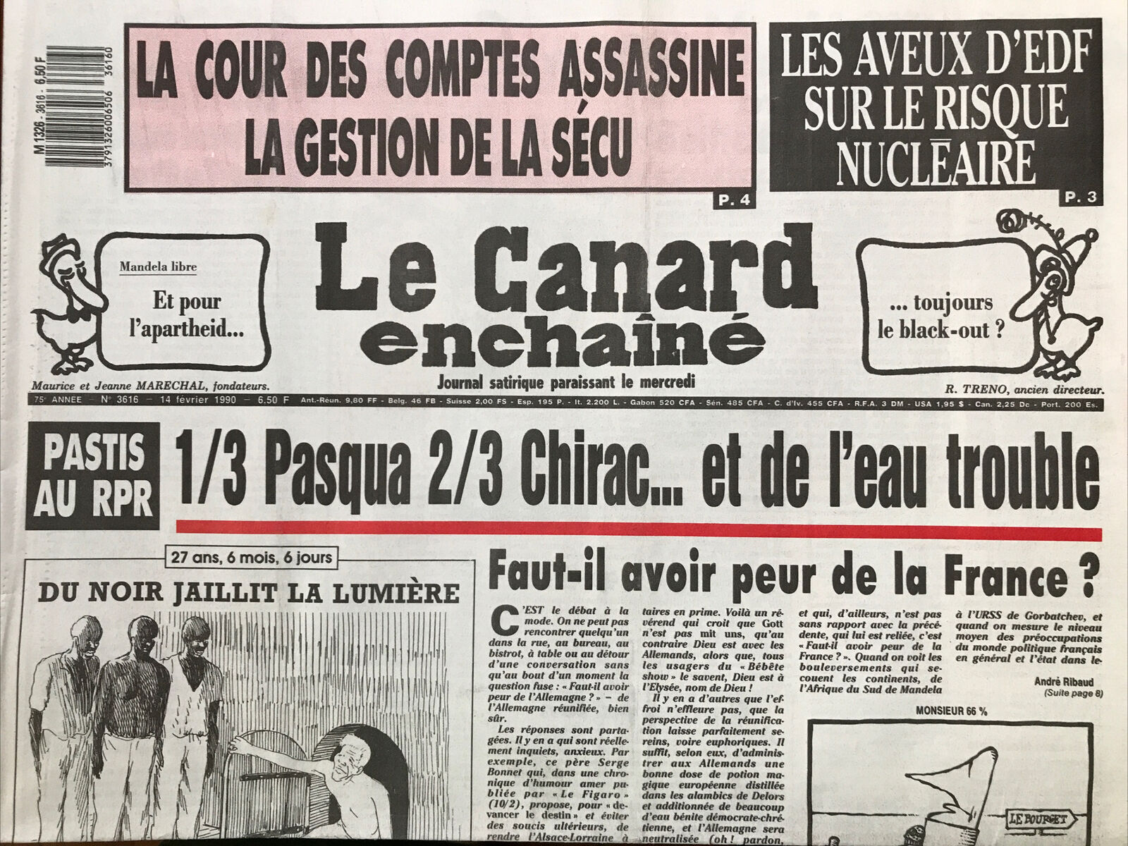 Couac ! | Acheter un Canard | Vente d'Anciens Journaux du Canard Enchaîné. Des Journaux Satiriques de Collection, Historiques & Authentiques de 1916 à 2004 ! | 3616