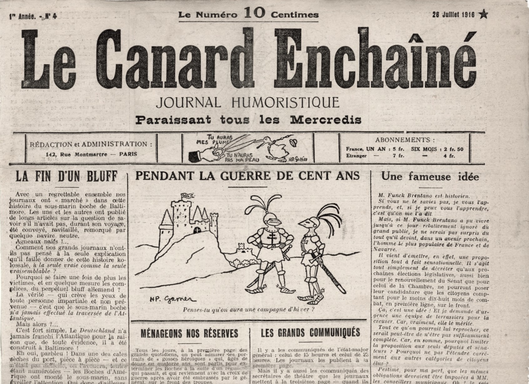 Couac ! | Acheter un Canard | Vente d'Anciens Journaux du Canard Enchaîné. Des Journaux Satiriques de Collection, Historiques & Authentiques de 1916 à 2004 ! | 4 3