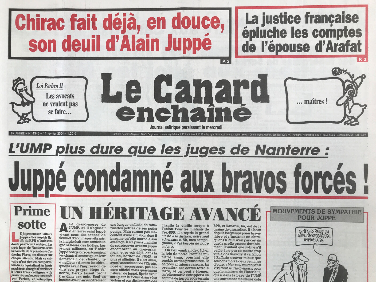 Couac ! | Acheter un Canard | Vente d'Anciens Journaux du Canard Enchaîné. Des Journaux Satiriques de Collection, Historiques & Authentiques de 1916 à 2004 ! | 4346