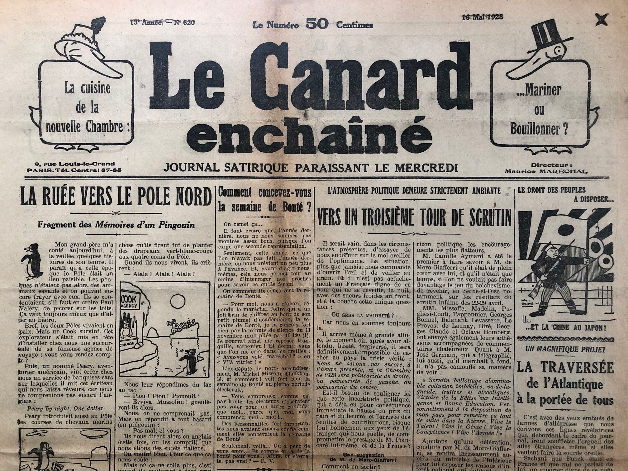 Couac ! | Acheter un Canard | Vente d'Anciens Journaux du Canard Enchaîné. Des Journaux Satiriques de Collection, Historiques & Authentiques de 1916 à 2004 ! | 620 1