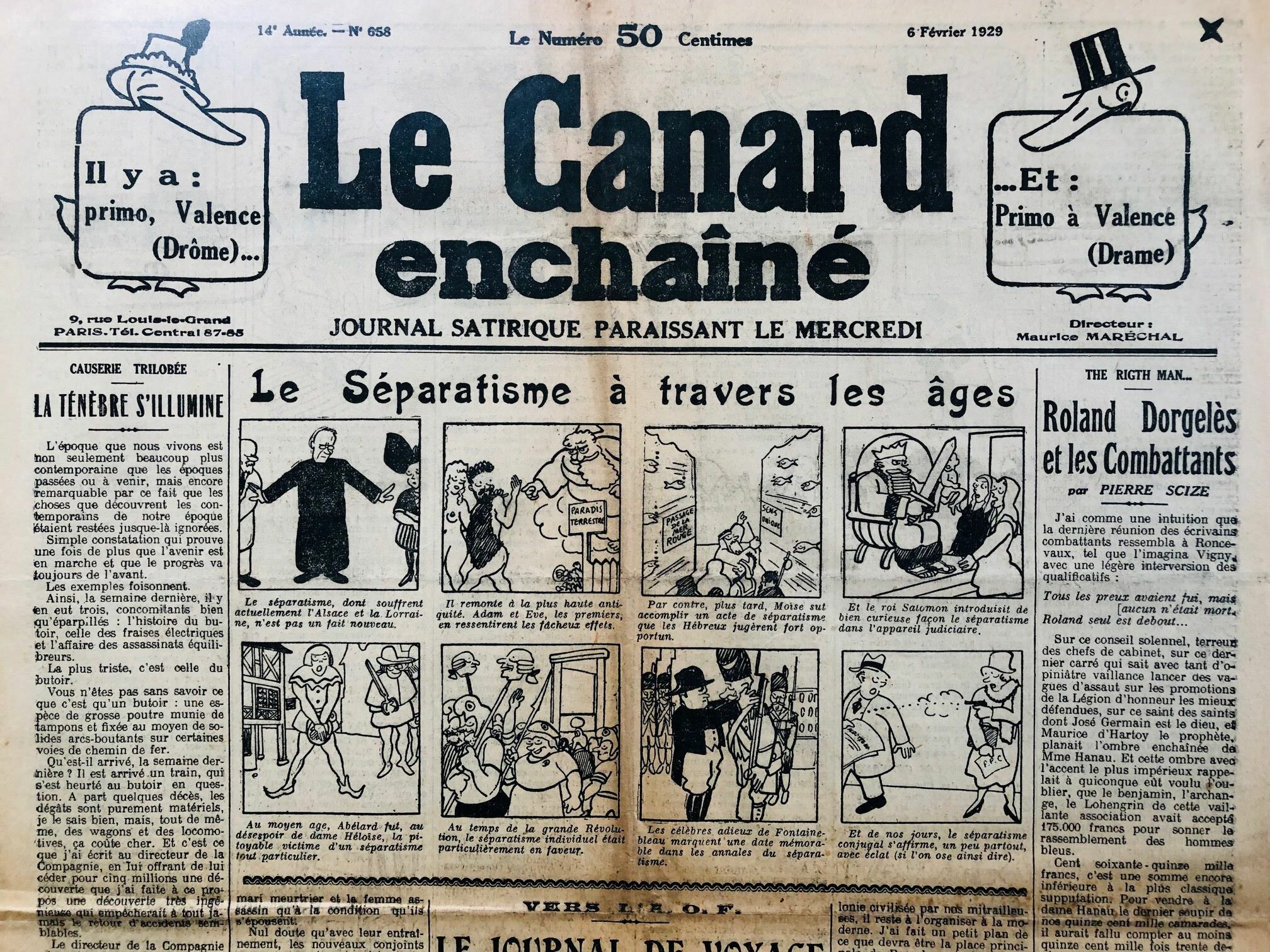 Couac ! | Acheter un Canard | Vente d'Anciens Journaux du Canard Enchaîné. Des Journaux Satiriques de Collection, Historiques & Authentiques de 1916 à 2004 ! | 658 rotated