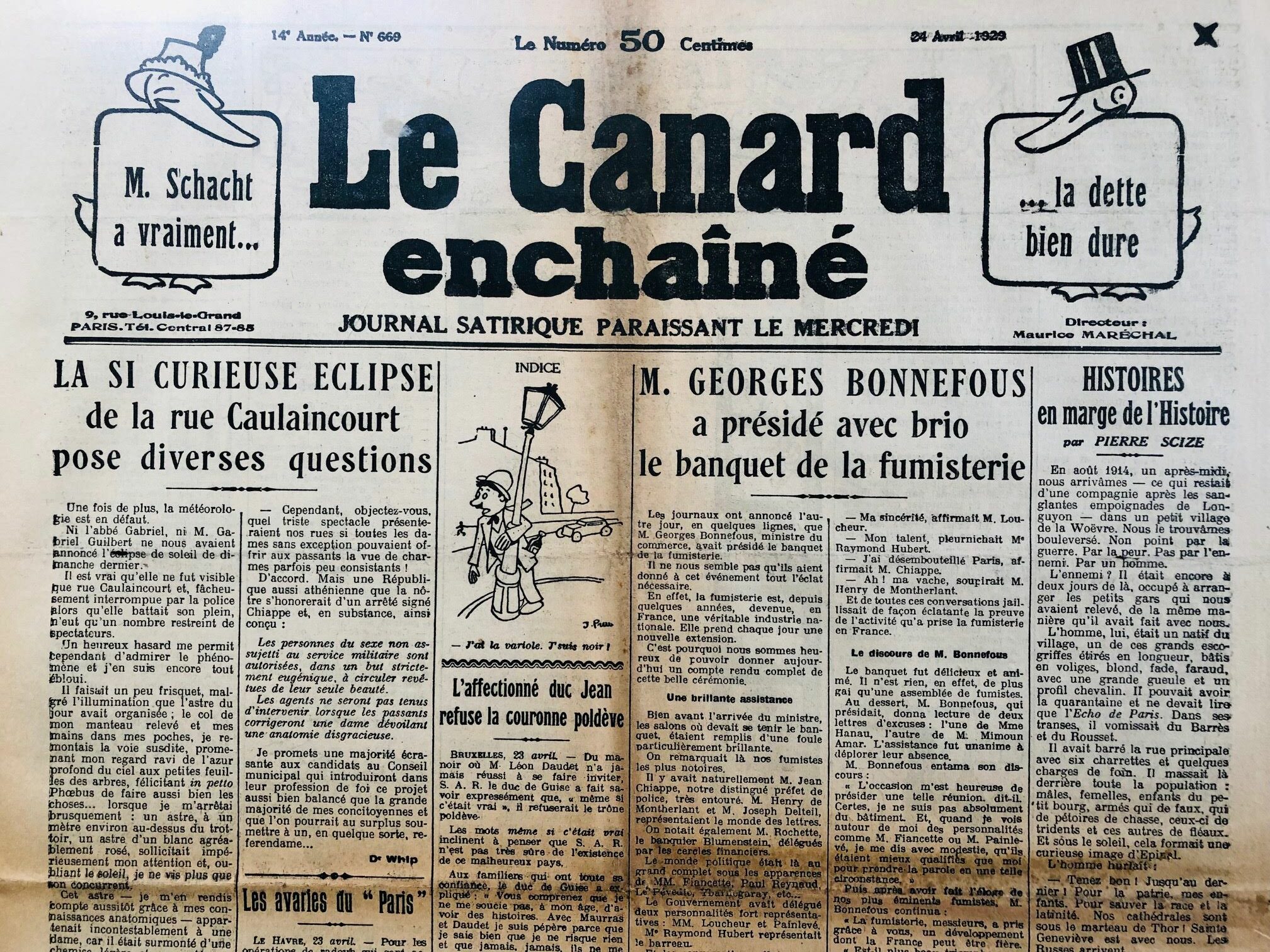 Couac ! | Acheter un Canard | Vente d'Anciens Journaux du Canard Enchaîné. Des Journaux Satiriques de Collection, Historiques & Authentiques de 1916 à 2004 ! | 669 1 rotated