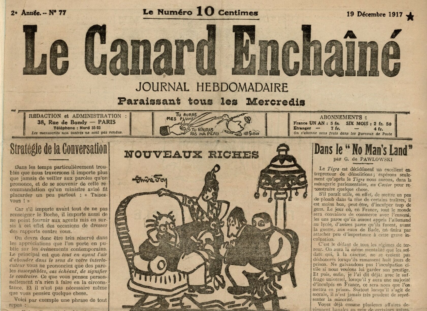 Couac ! | Acheter un Canard | Vente d'Anciens Journaux du Canard Enchaîné. Des Journaux Satiriques de Collection, Historiques & Authentiques de 1916 à 2004 ! | 77 3 e1702019738254