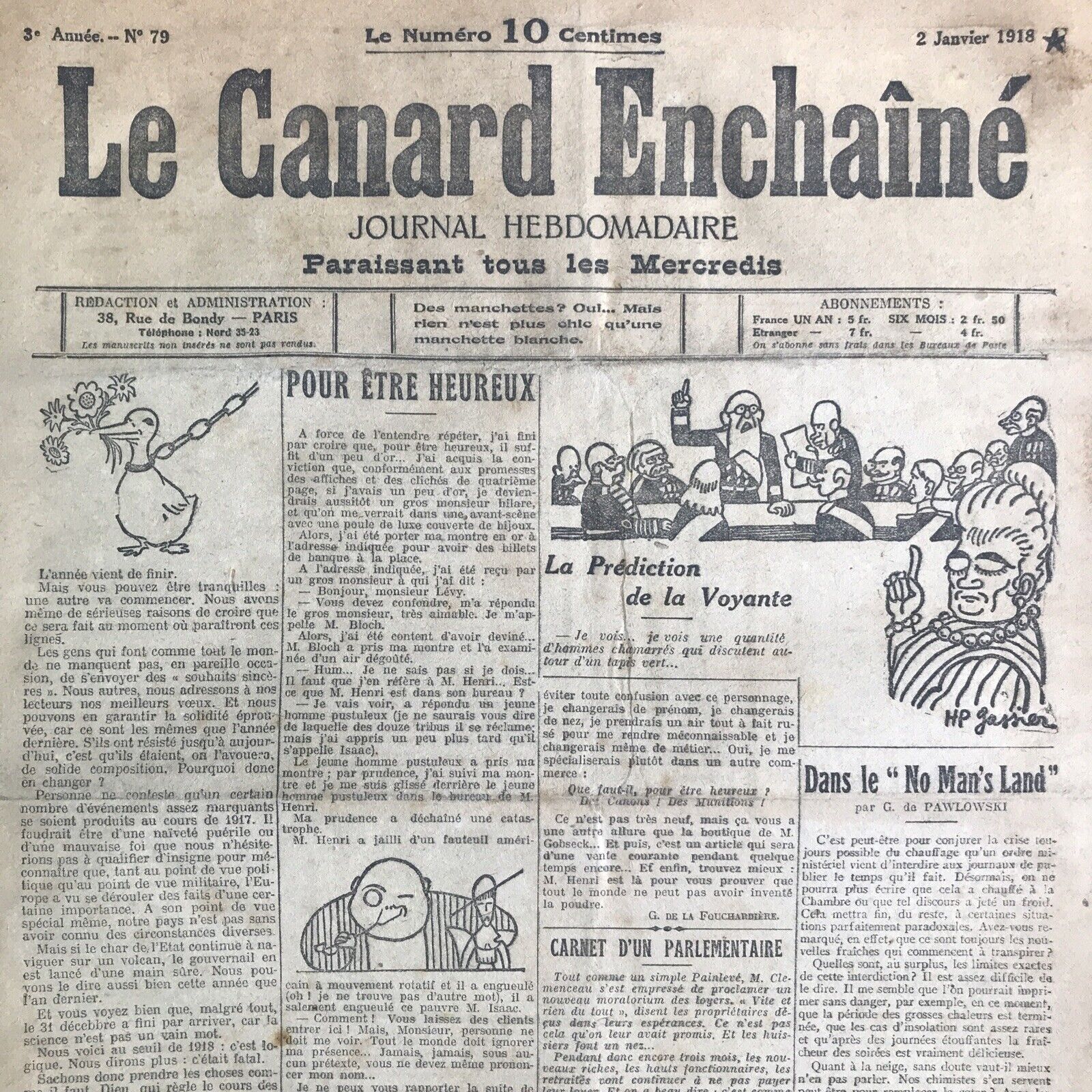 Couac ! | Acheter un Canard | Vente d'Anciens Journaux du Canard Enchaîné. Des Journaux Satiriques de Collection, Historiques & Authentiques de 1916 à 2004 ! | 79