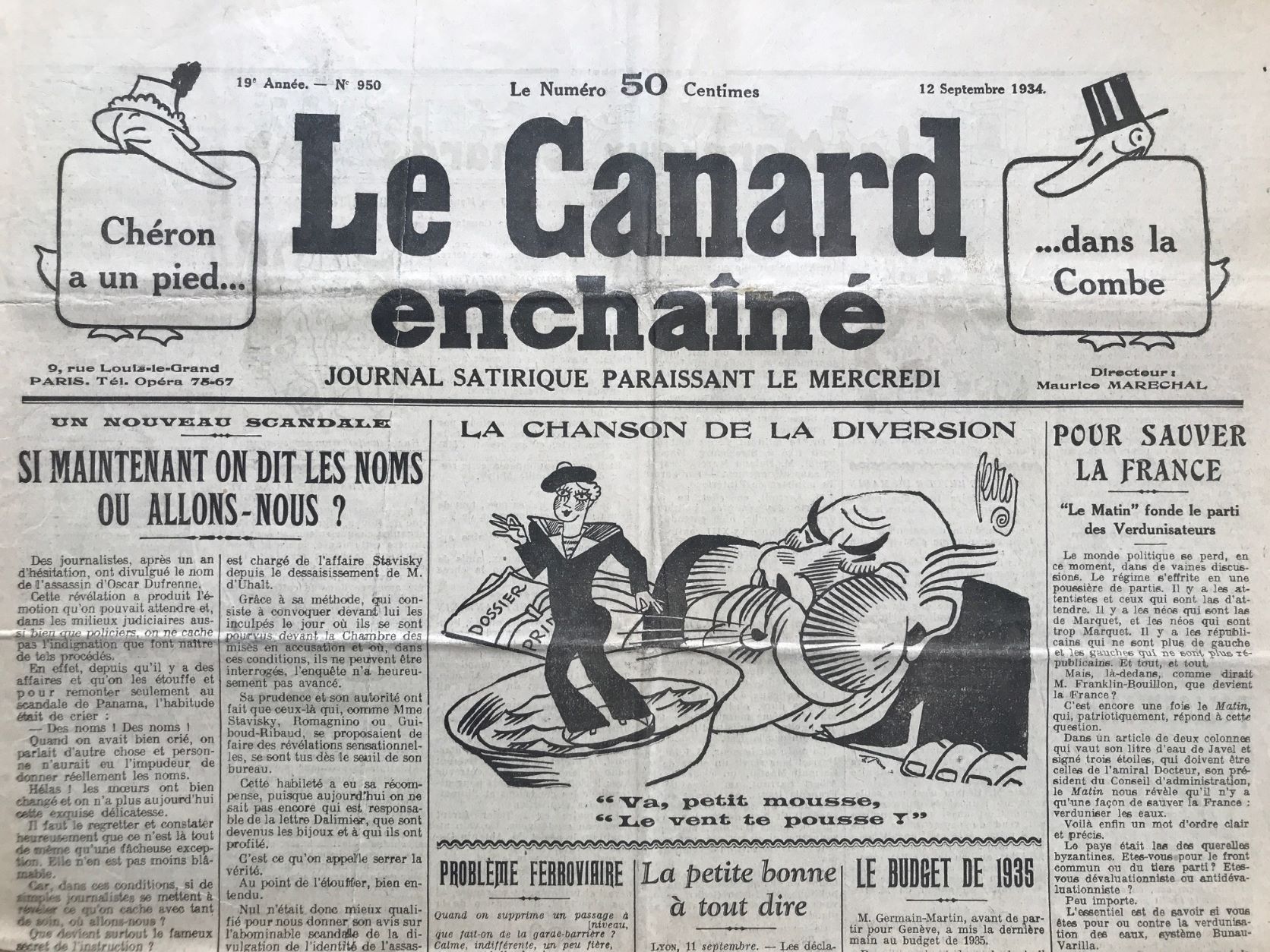 Couac ! | Acheter un Canard | Vente d'Anciens Journaux du Canard Enchaîné. Des Journaux Satiriques de Collection, Historiques & Authentiques de 1916 à 2004 ! | 950