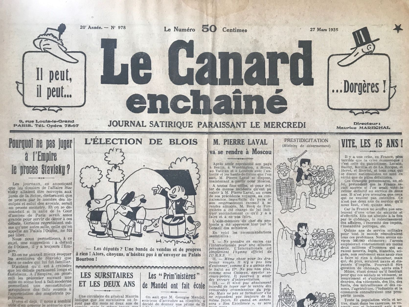 Couac ! | Acheter un Canard | Vente d'Anciens Journaux du Canard Enchaîné. Des Journaux Satiriques de Collection, Historiques & Authentiques de 1916 à 2004 ! | 978