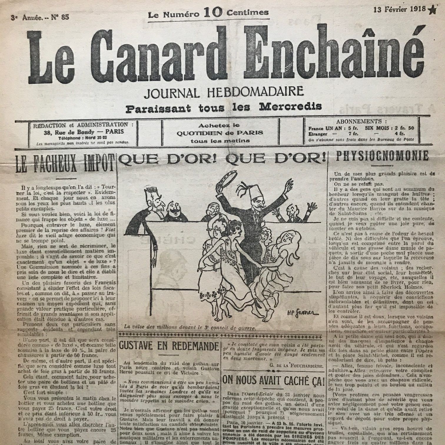 Couac ! | Acheter un Canard | Vente d'Anciens Journaux du Canard Enchaîné. Des Journaux Satiriques de Collection, Historiques & Authentiques de 1916 à 2004 ! | 85 rotated