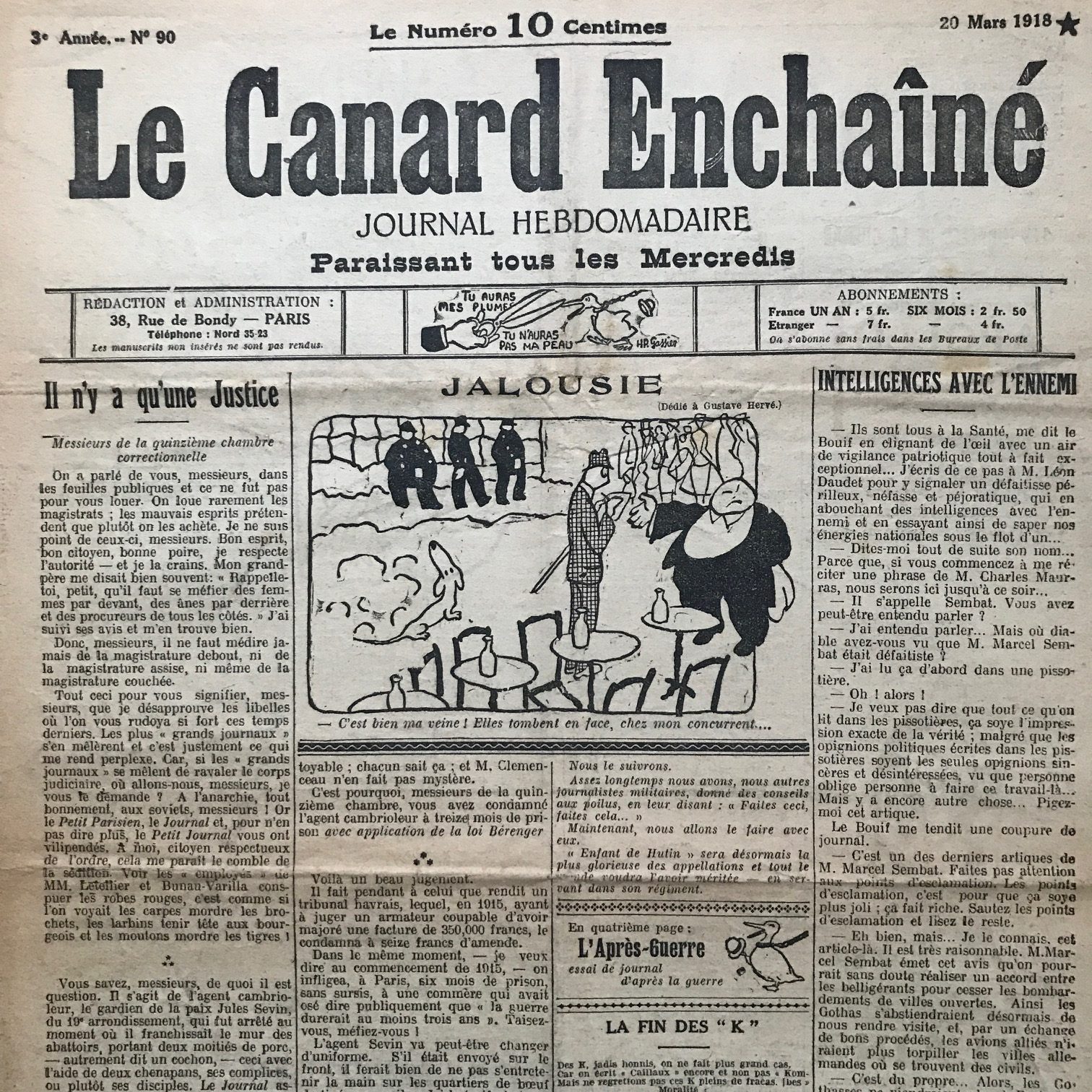 Couac ! | Acheter un Canard | Vente d'Anciens Journaux du Canard Enchaîné. Des Journaux Satiriques de Collection, Historiques & Authentiques de 1916 à 2004 ! | 90 rotated