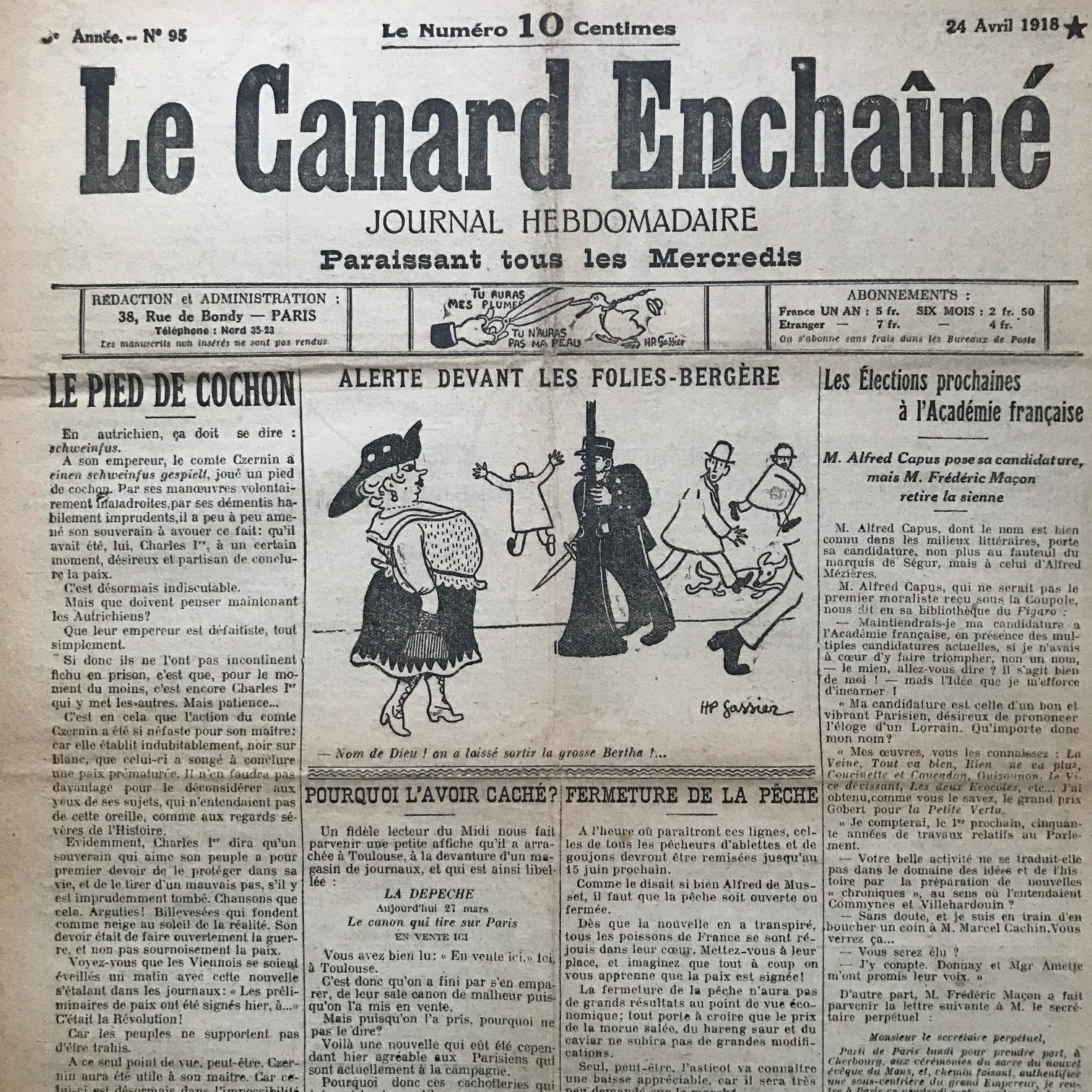 Couac ! | Acheter un Canard | Vente d'Anciens Journaux du Canard Enchaîné. Des Journaux Satiriques de Collection, Historiques & Authentiques de 1916 à 2004 ! | 95 rotated