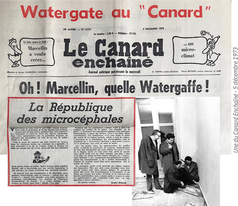 Couac ! | Les Révélations du Canard | Le Journal d'Investigation Satirique révèle de nombreuses Affaires: Commode à Foccart, les Diamants de Bokassa... Des 'Canard Enchaîné' en Vente sur Couac ! | affaire plombier