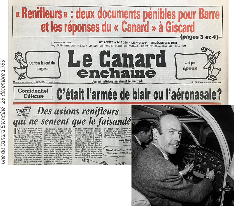 Couac ! | Les Révélations du Canard | Le Journal d'Investigation Satirique révèle de nombreuses Affaires: Commode à Foccart, les Diamants de Bokassa... Des 'Canard Enchaîné' en Vente sur Couac ! | avions renifleurs revisite