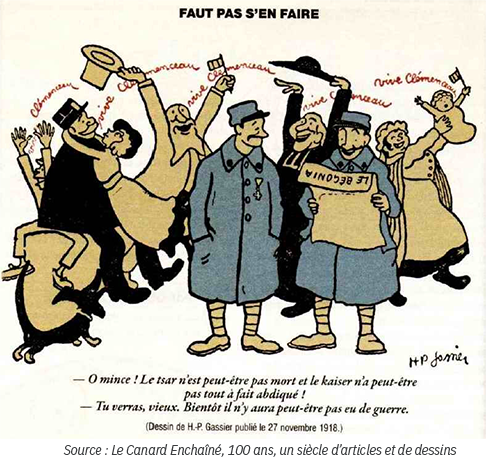 Couac ! | L'histoire du Canard | « Il y a eu dans la guerre de 14-18 deux miracles,celui de la Marne dû, comme on sait, à sainte Genevièveet celui du Canard enchaîné » Henri Monier | guerre annees folles