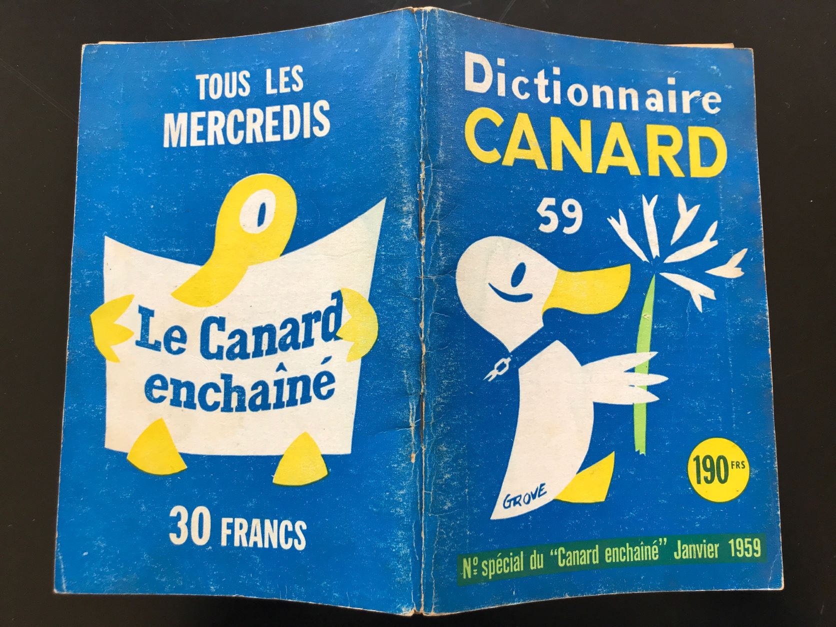 Couac ! | Acheter un Canard | Vente d'Anciens Journaux du Canard Enchaîné. Des Journaux Satiriques de Collection, Historiques & Authentiques de 1916 à 2004 ! | 0198804