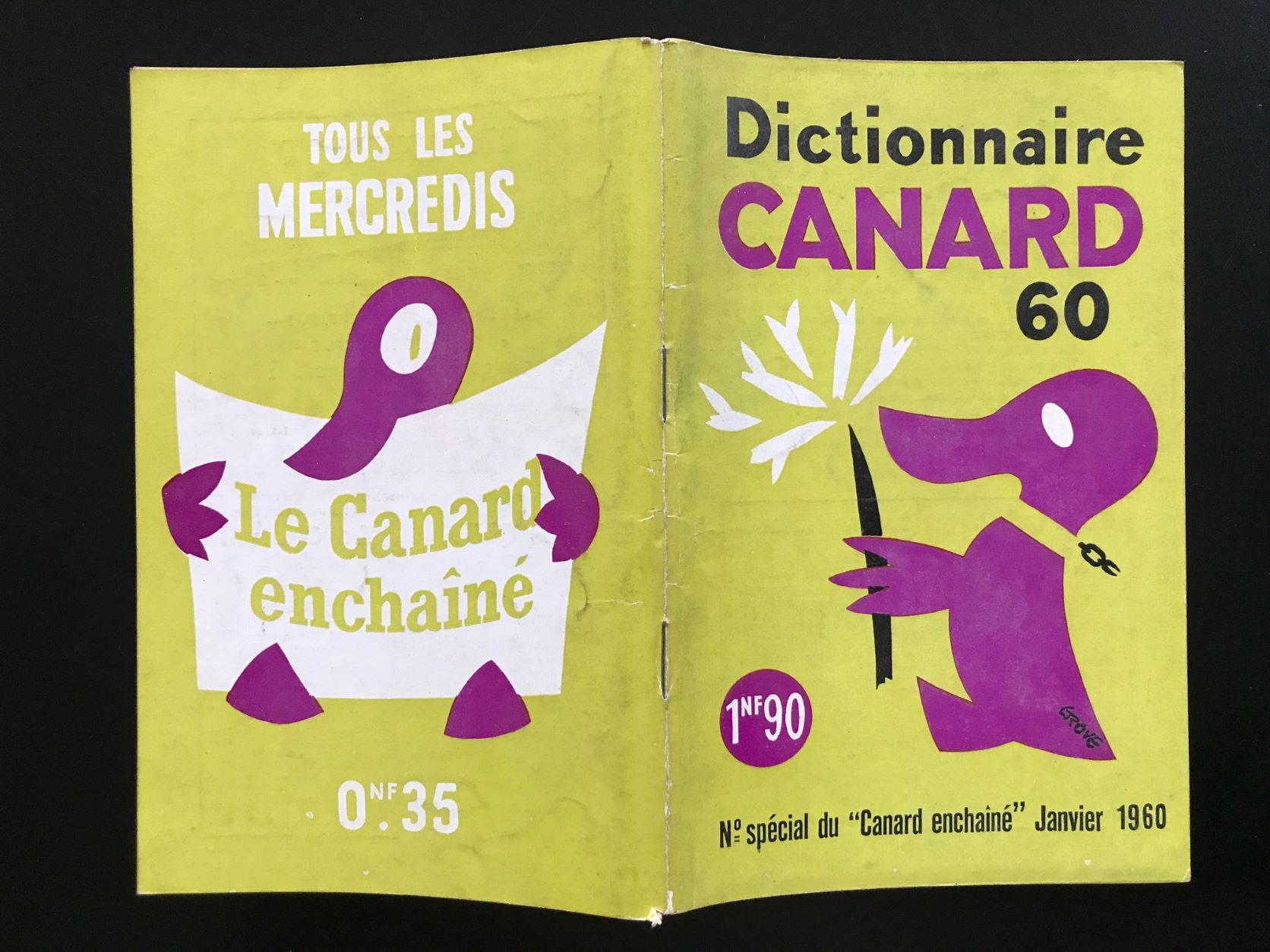 Couac ! | Acheter un Canard | Vente d'Anciens Journaux du Canard Enchaîné. Des Journaux Satiriques de Collection, Historiques & Authentiques de 1916 à 2004 ! | 02041