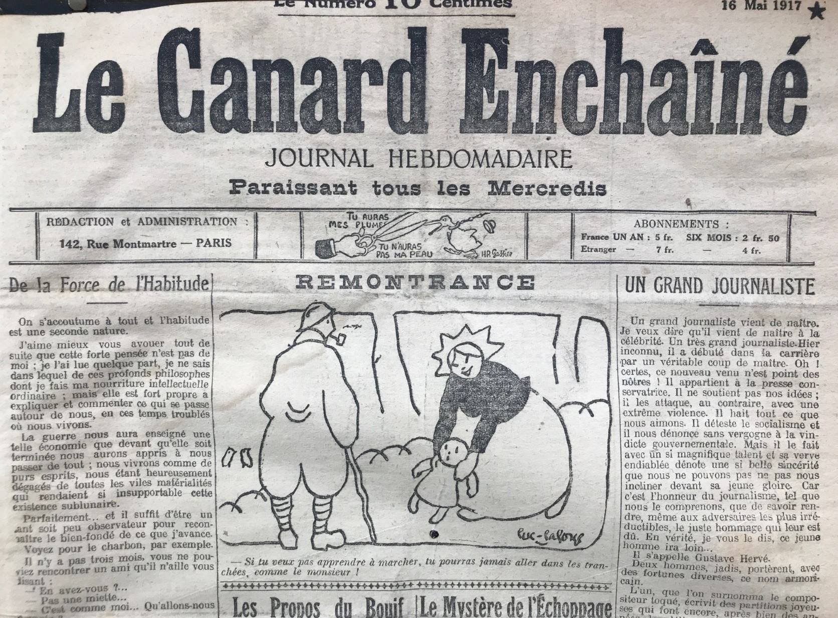 Couac ! | Acheter un Canard | Vente d'Anciens Journaux du Canard Enchaîné. Des Journaux Satiriques de Collection, Historiques & Authentiques de 1916 à 2004 ! | 46